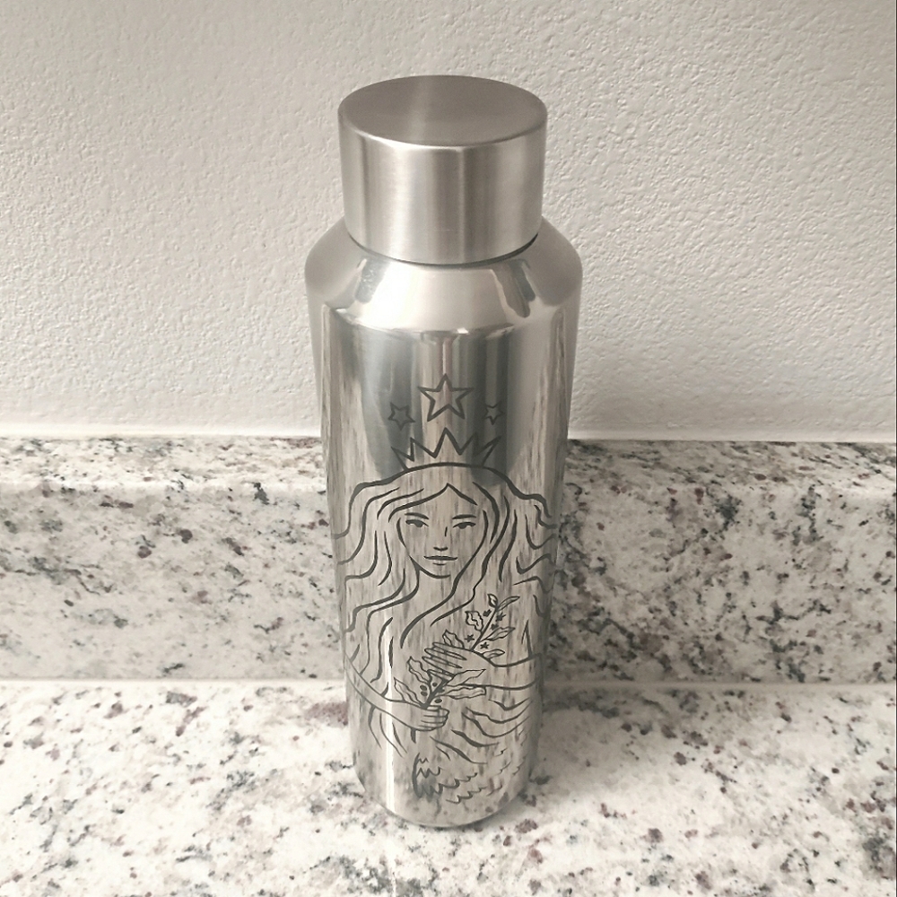 Starbucks Siren Shine Anniversary Water Bottle